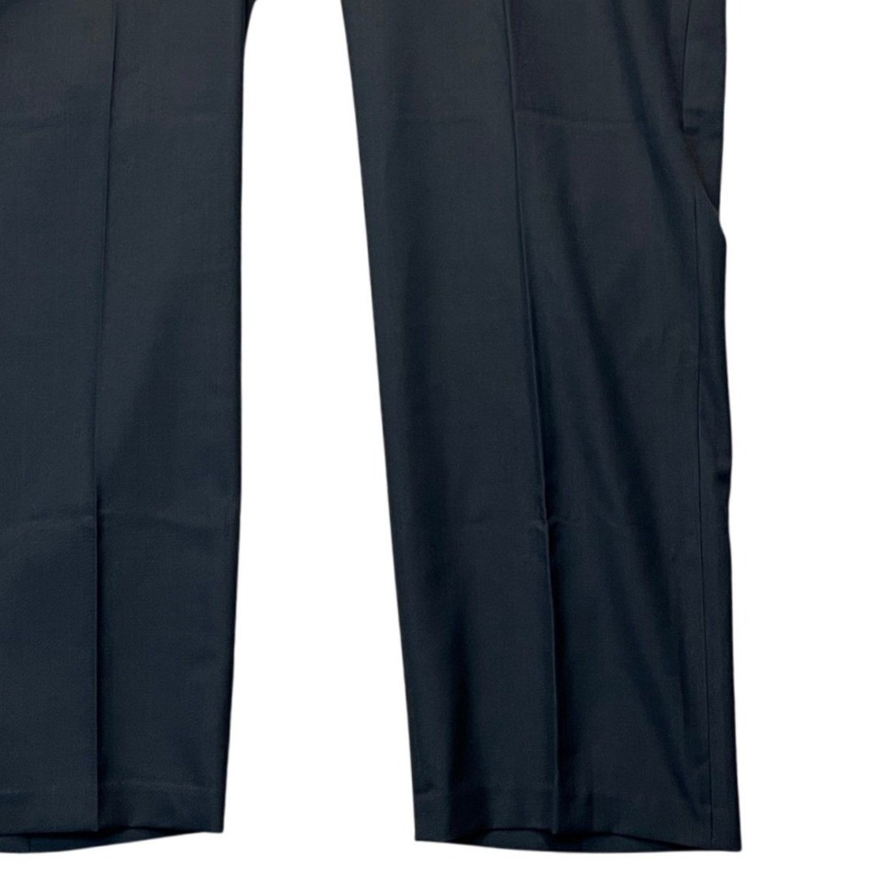 Haggar Premium Comfort Dress Pants Mens 44x29 Charcoal Gray Straight Fit Stretch - Picture 4 of 16